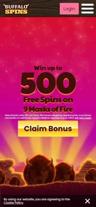 Buffalo Spins Casino screenshot 4