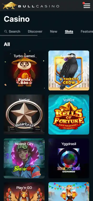 Bull Casino screenshot 4