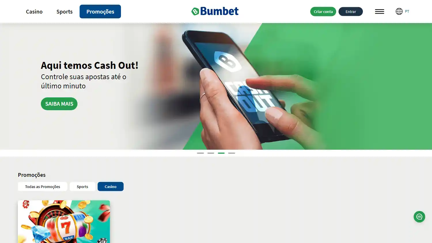 Bumbet Casino screenshot 3