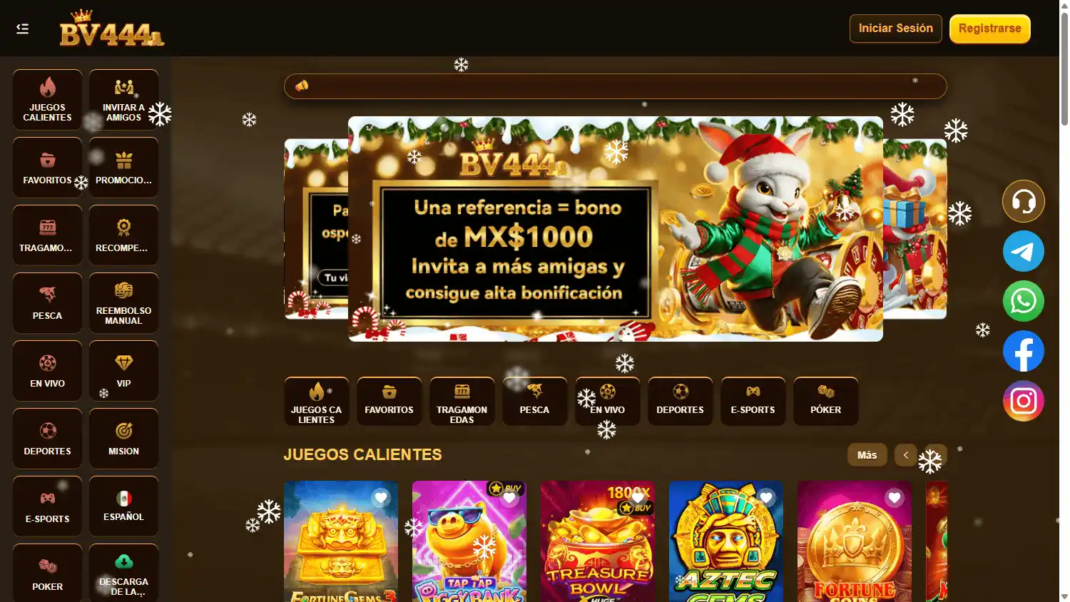BV444 Casino screenshot 1