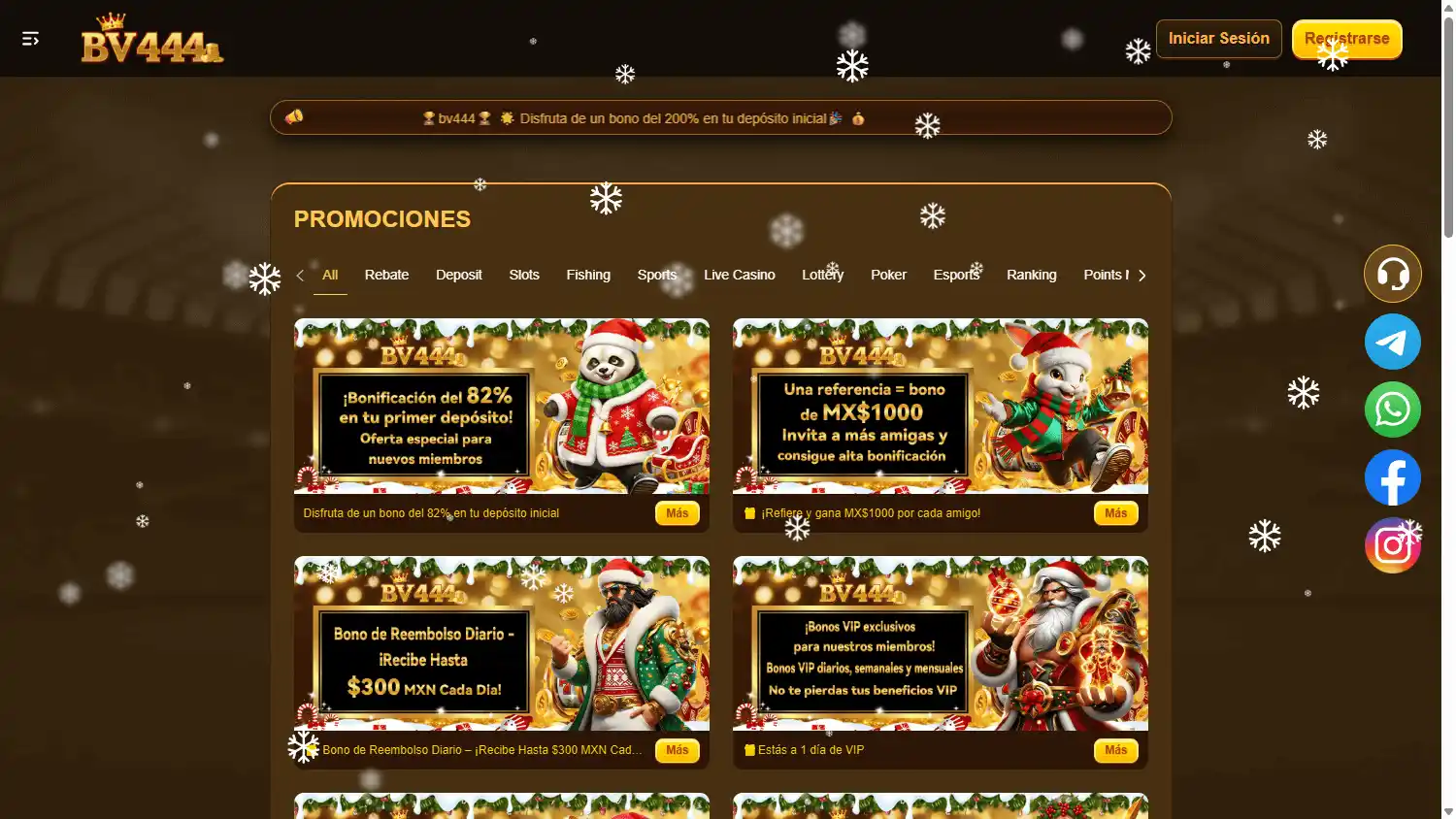 BV444 Casino screenshot 3