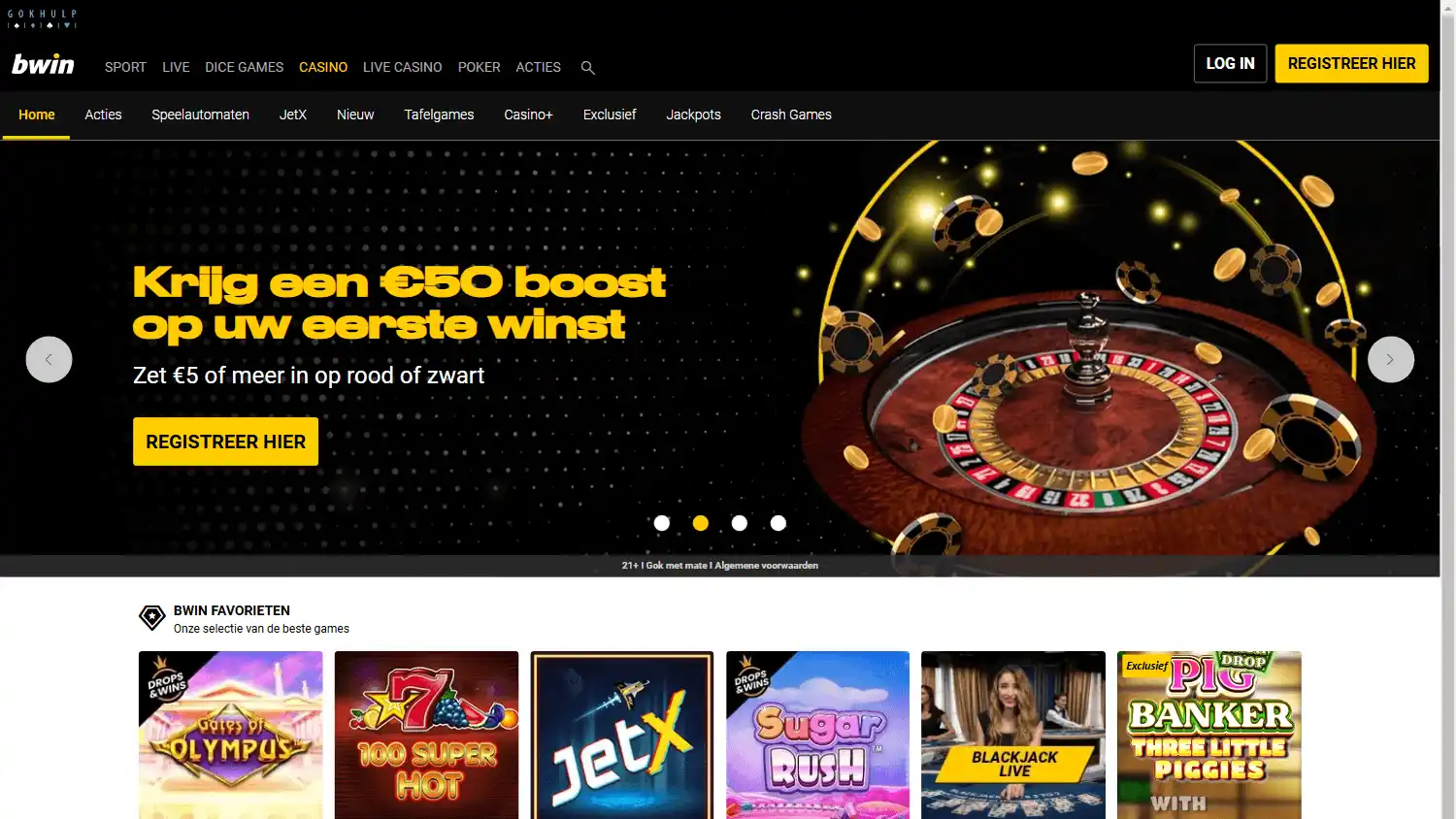 bwin Casino screenshot 1