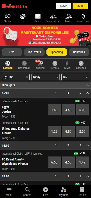 Bwinners Casino screenshot 4