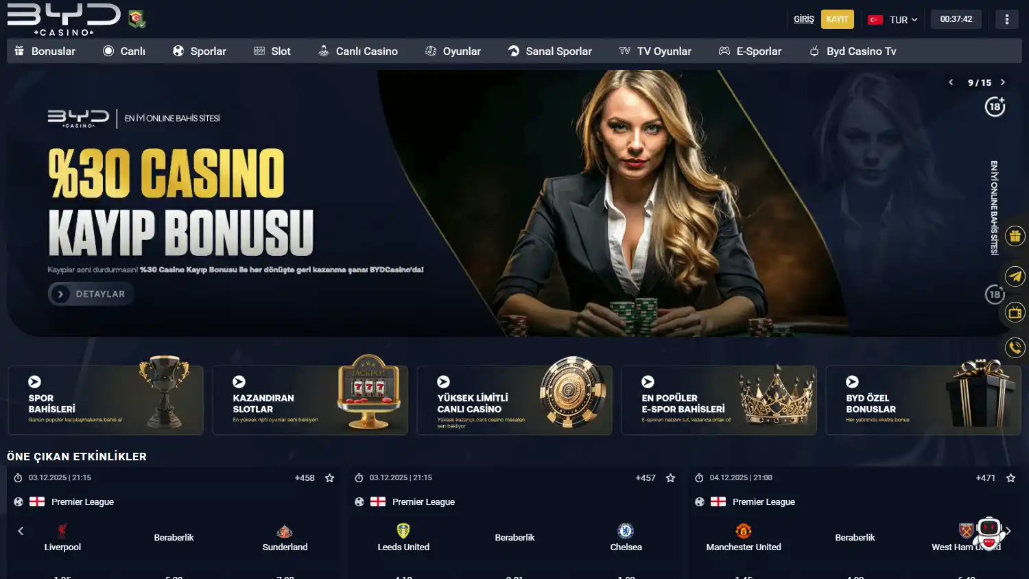 BYD Casino screenshot 1