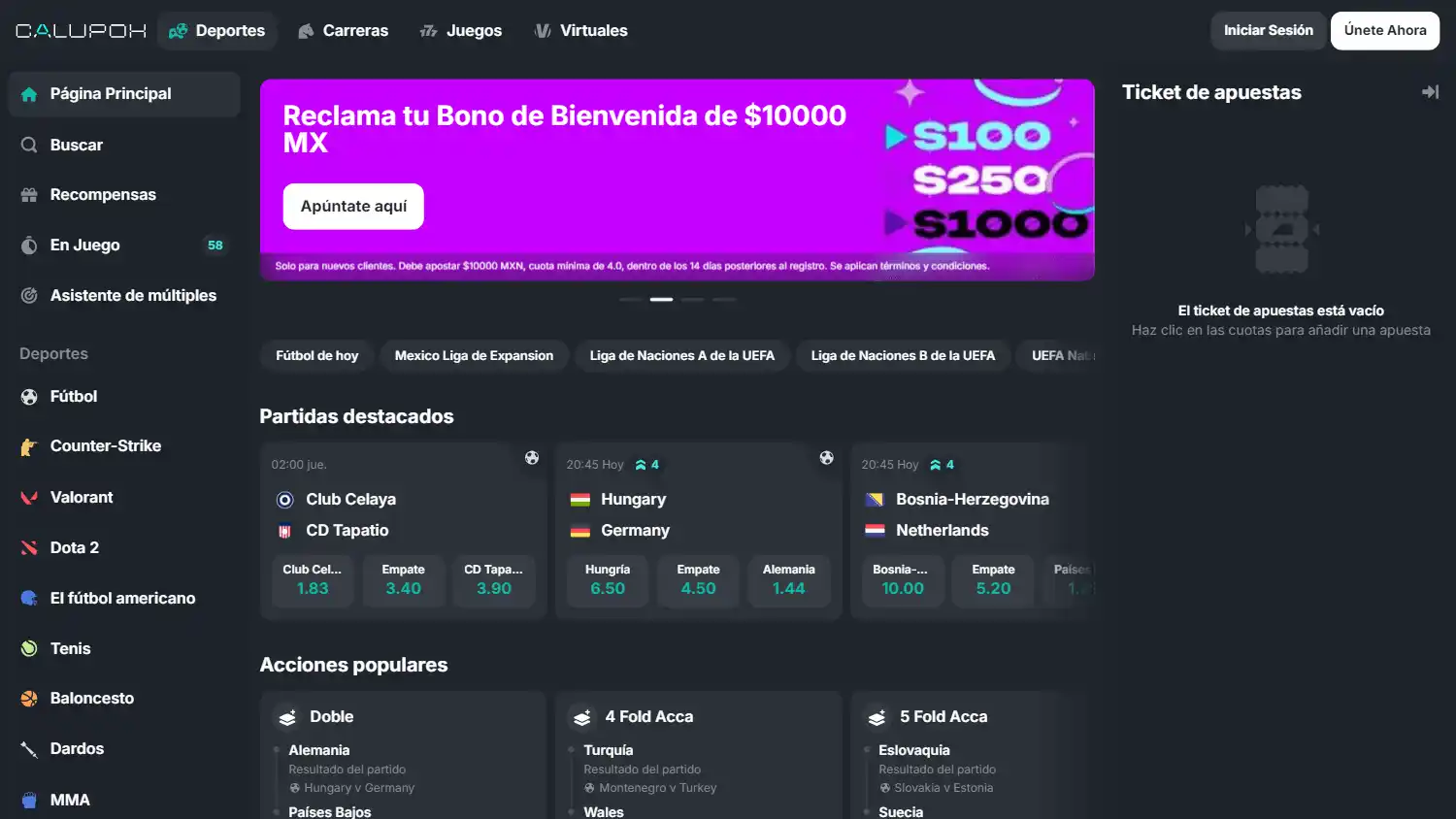 Calupoh Casino screenshot 1