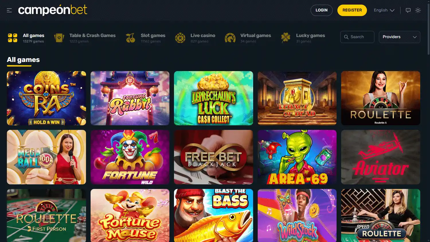 Campeonbet Casino screenshot 2