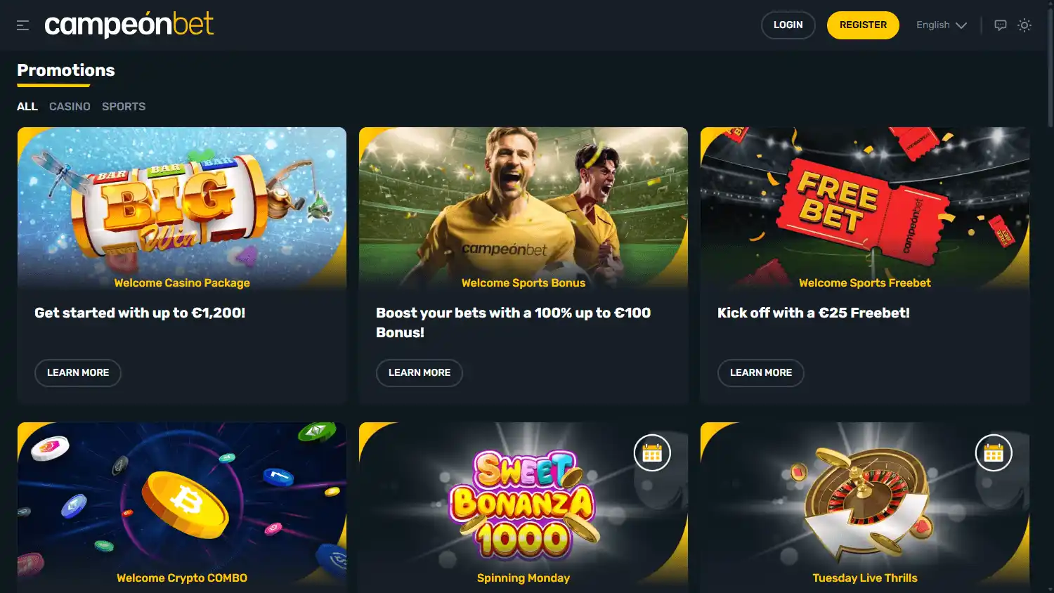 Campeonbet Casino screenshot 3