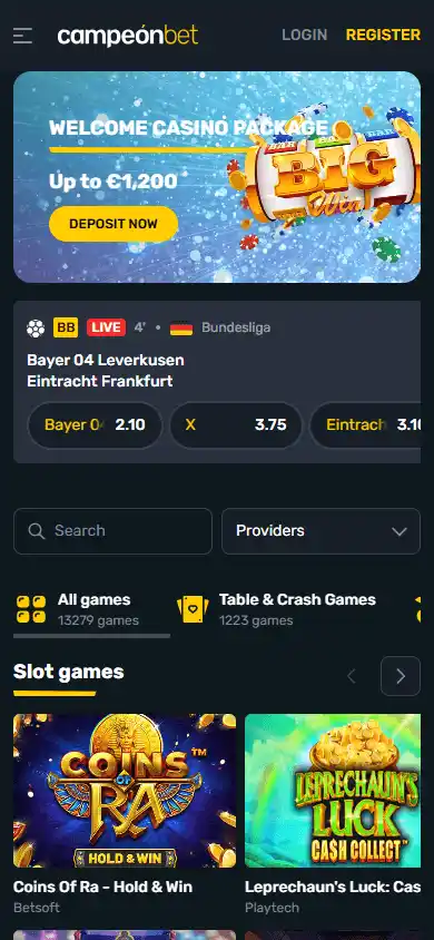 Campeonbet Casino screenshot 4