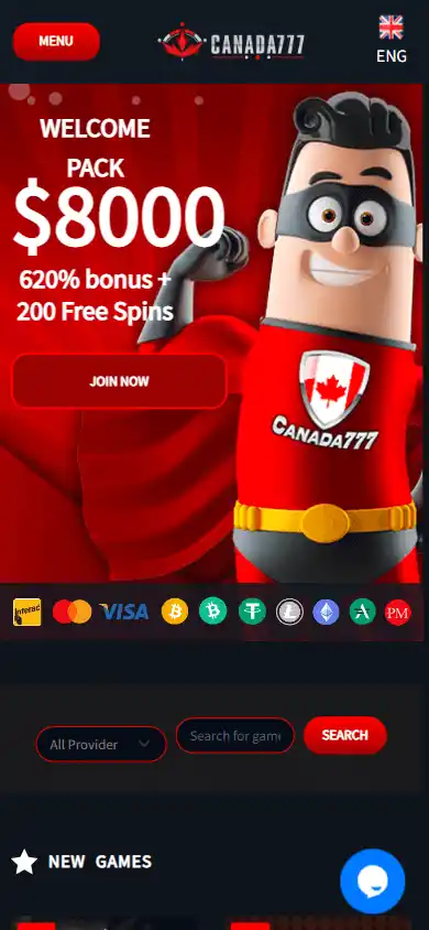 Canada777 Casino screenshot 4