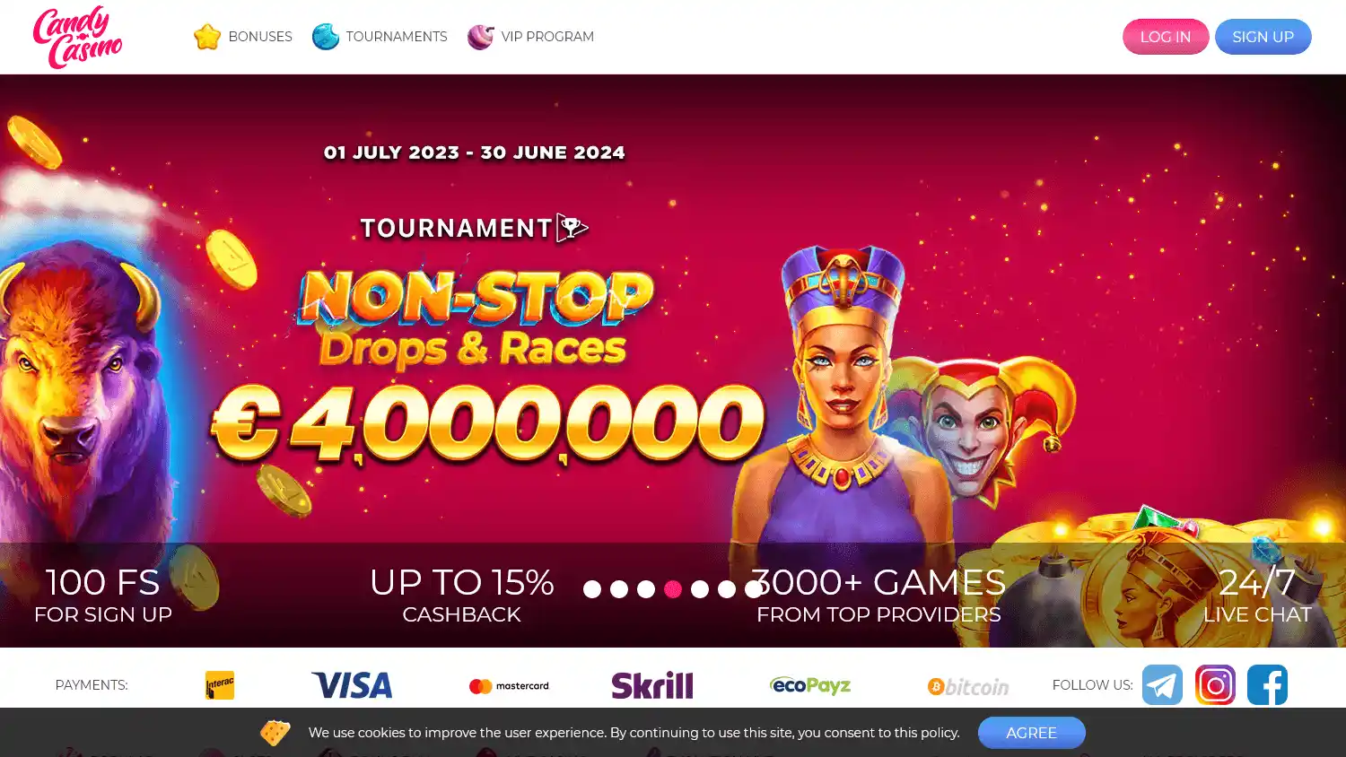 Candy Casino screenshot 1