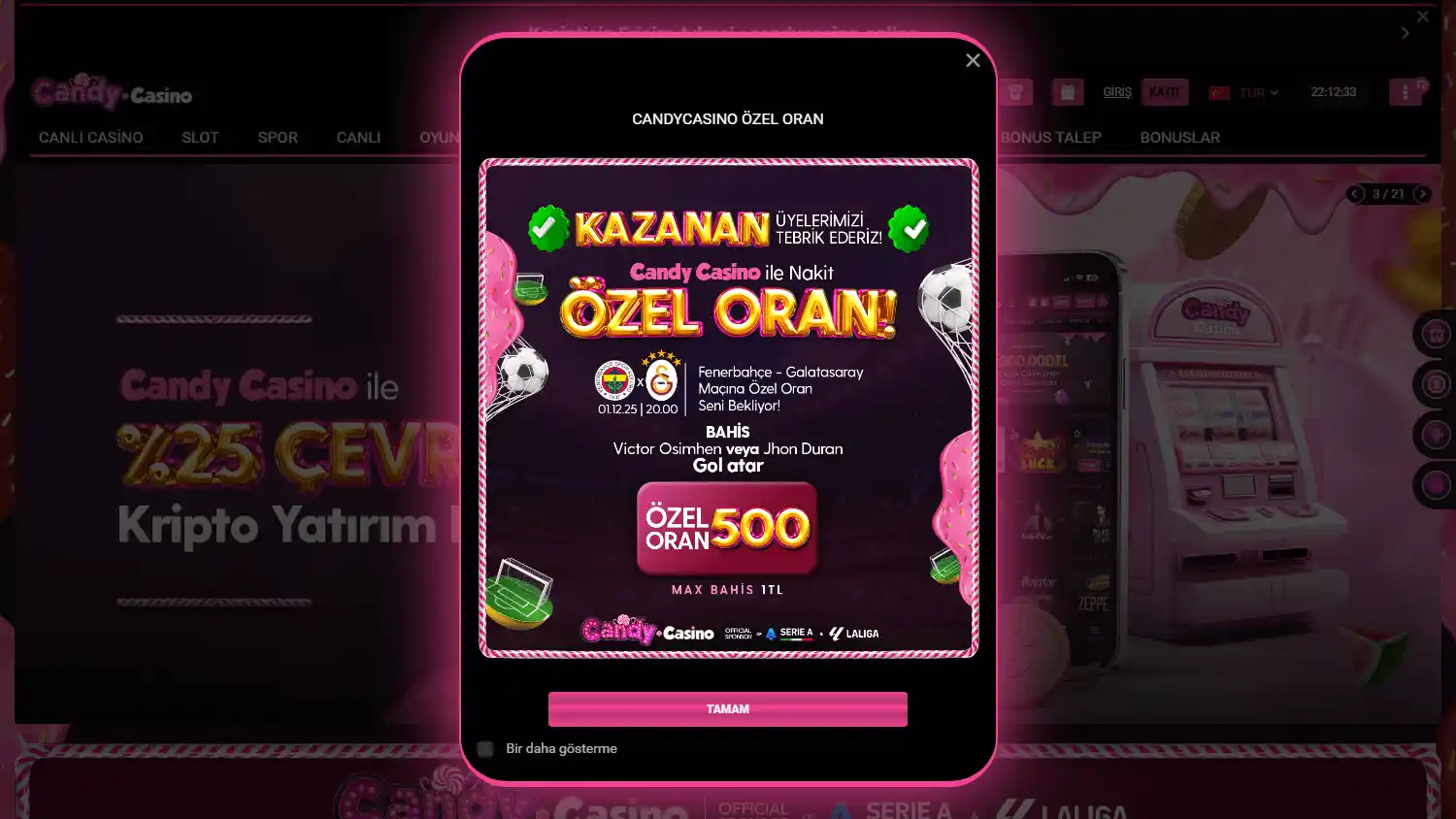 candy Casino screenshot 1