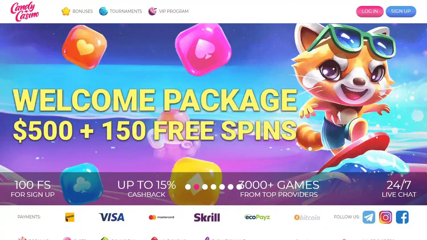 Candy Casino screenshot 2