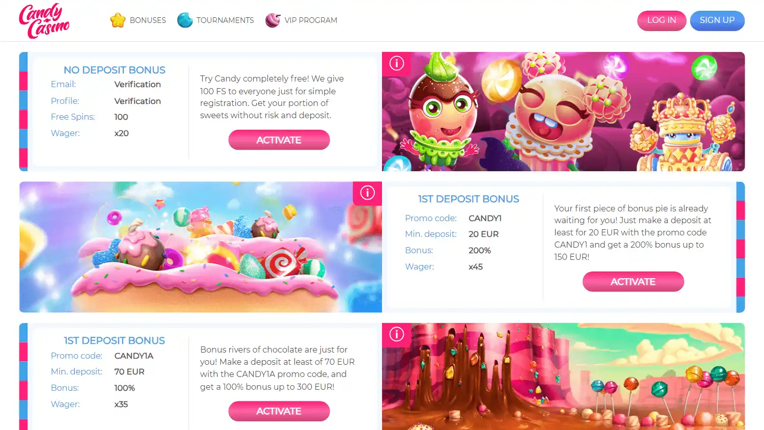 Candy Casino screenshot 3