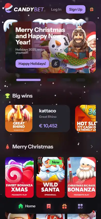 CandyBet.eu Casino screenshot 4