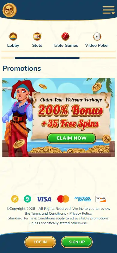 Captain Jack Casino screenshot 6