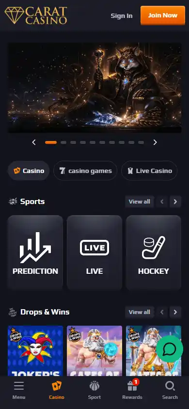 Carat Casino screenshot 5