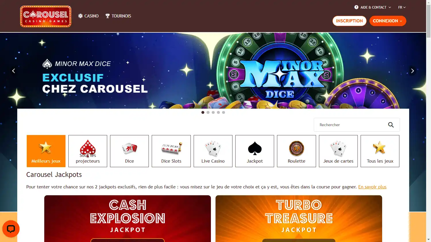 Carousel Casino screenshot 1