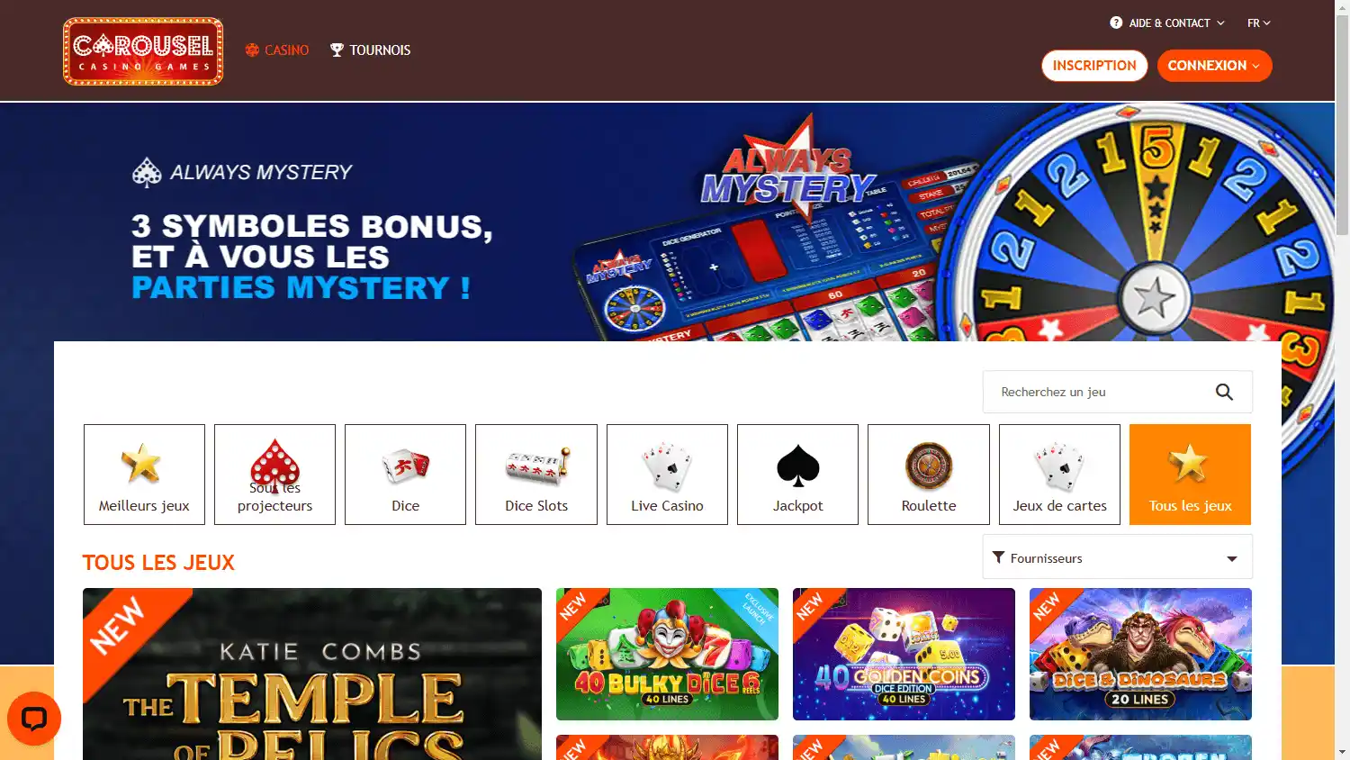 Carousel Casino screenshot 2