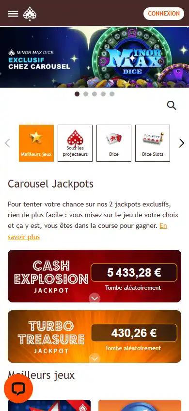 Carousel Casino screenshot 3