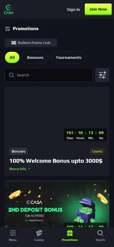 Casa Casino screenshot 4