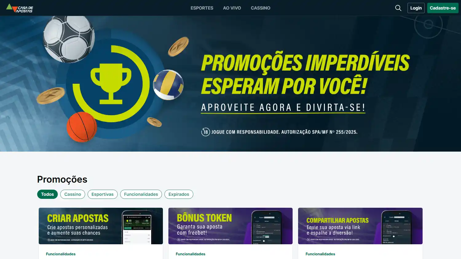 Casa de Apostas Casino screenshot 3
