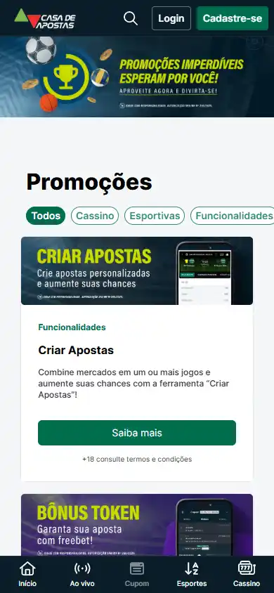 Casa de Apostas Casino screenshot 6