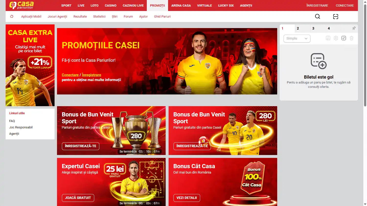 Casa Pariurilor Casino screenshot 3