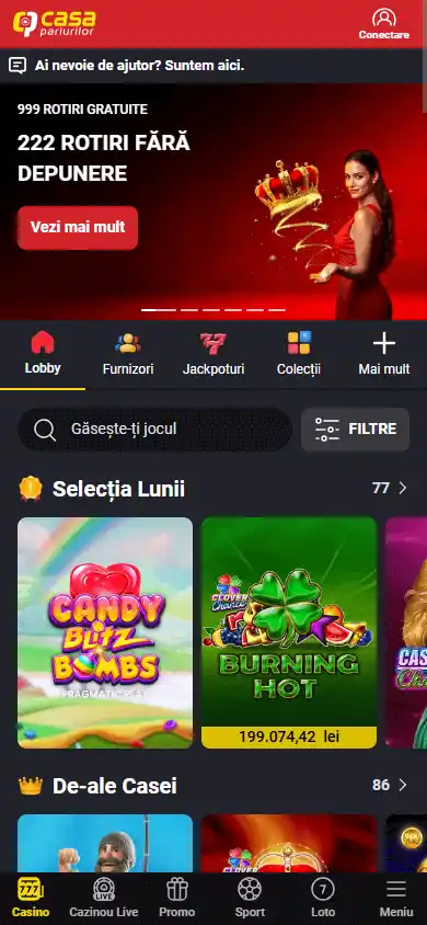 Casa Pariurilor Casino screenshot 5