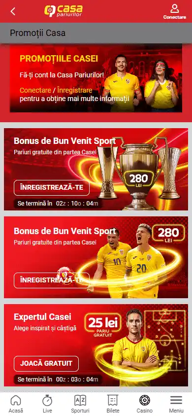 Casa Pariurilor Casino screenshot 6