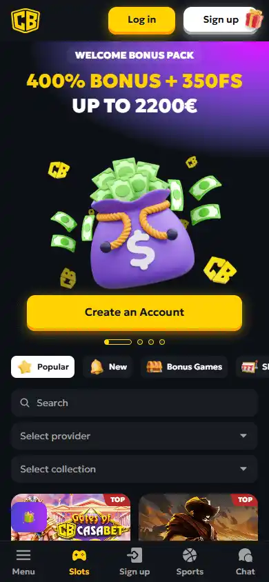 Casabet.io Casino screenshot 5