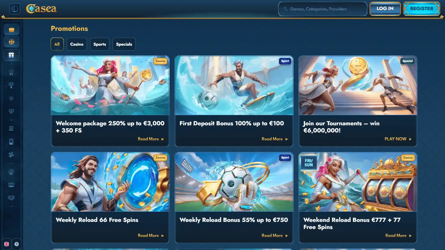 Casea Casino screenshot 3