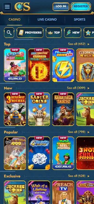 Casea Casino screenshot 5