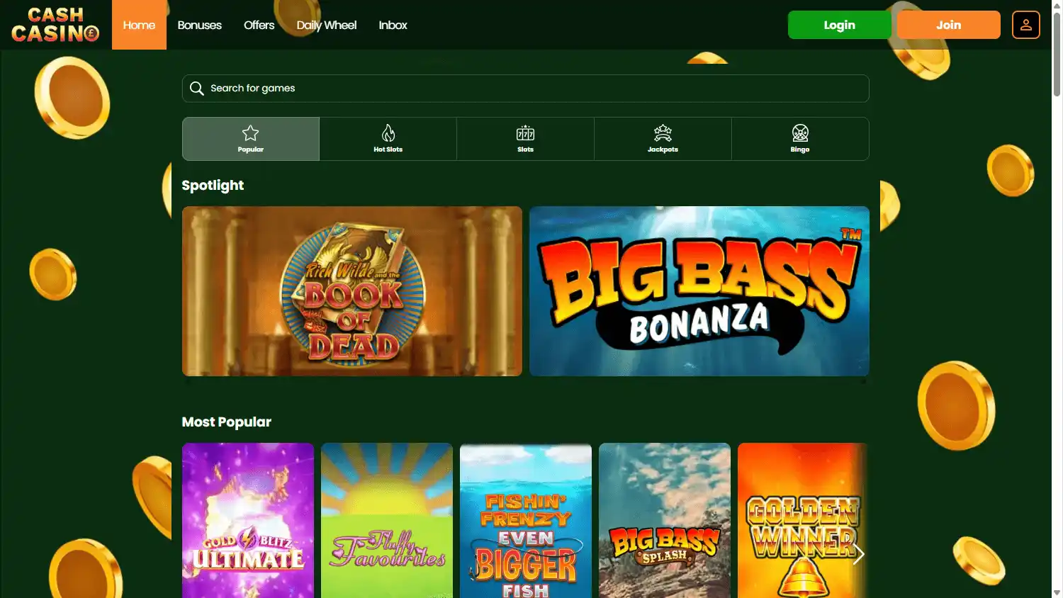 Cash Casino screenshot 2