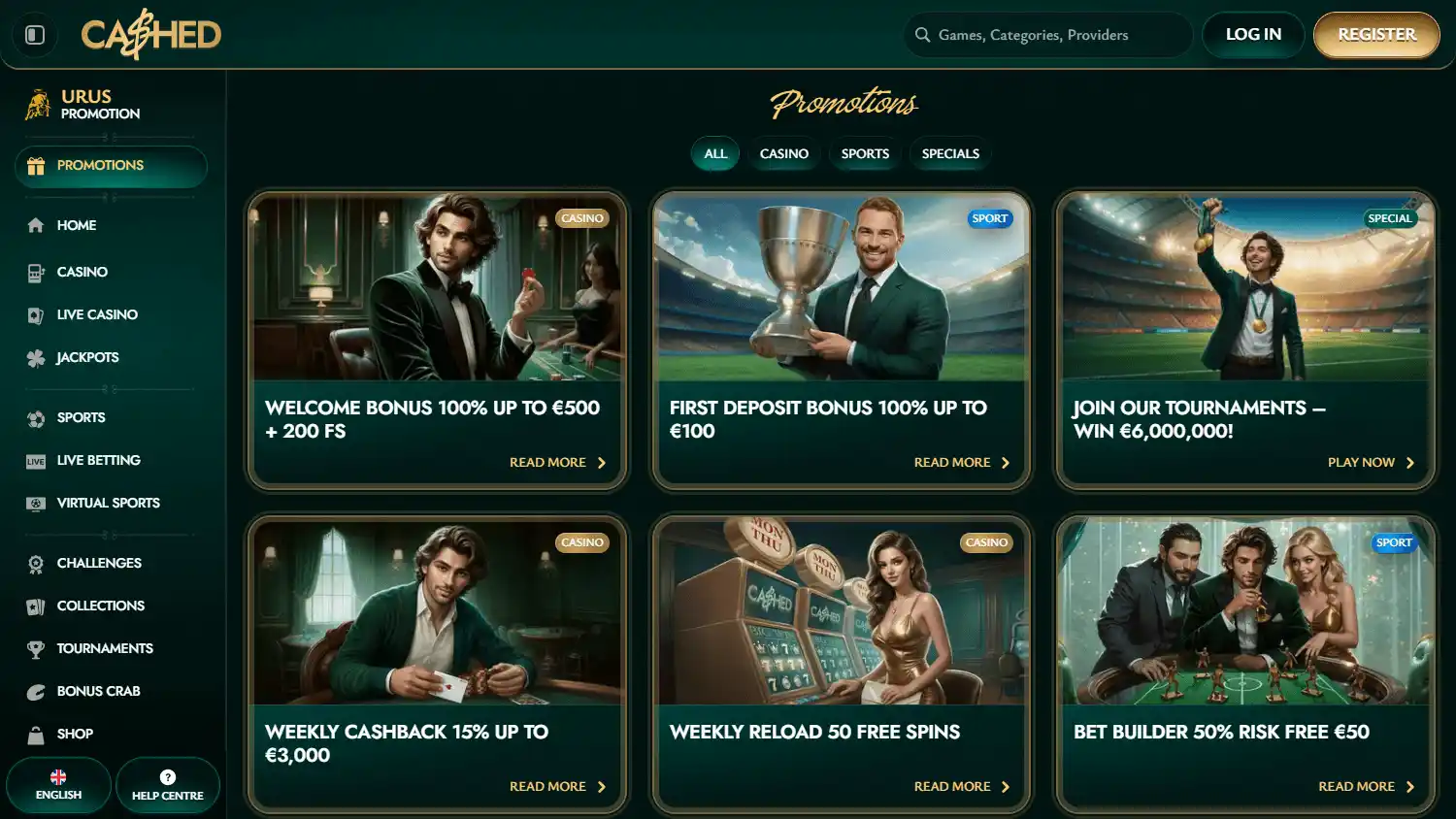 Cashed Casino screenshot 3