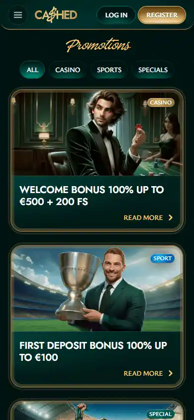 Cashed Casino screenshot 6