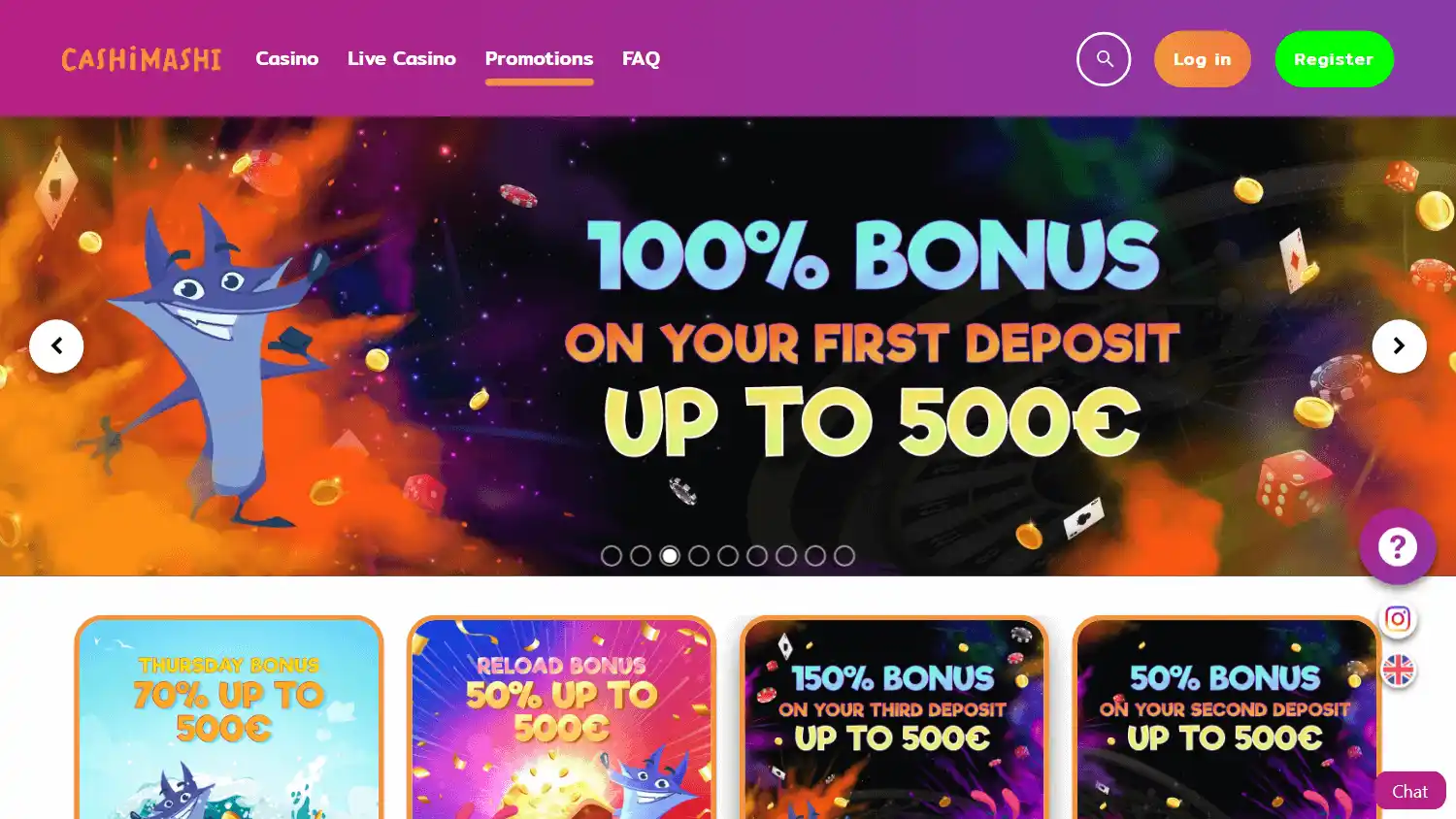 CashiMashi Casino screenshot 3