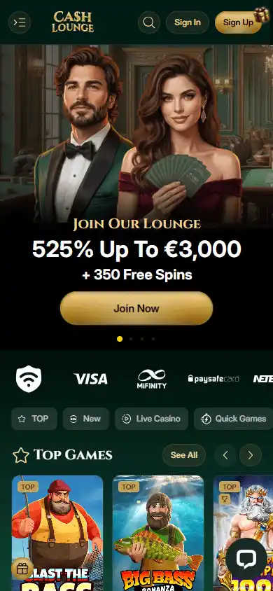 Cashlounge Casino screenshot 4