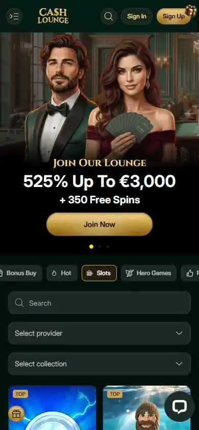 Cashlounge Casino screenshot 5