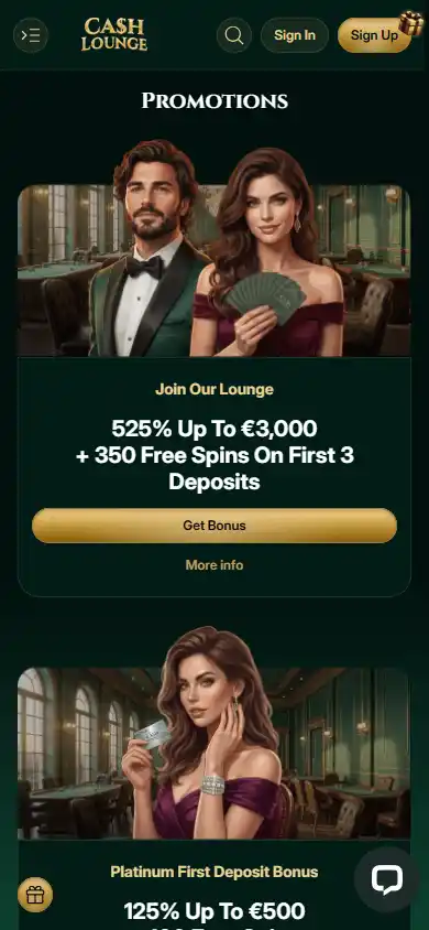 Cashlounge Casino screenshot 6