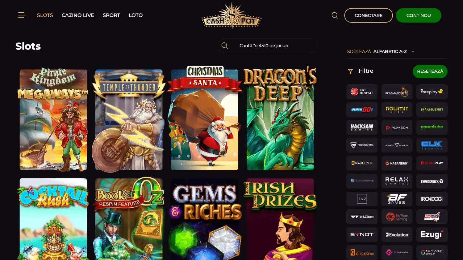 CashPot Casino screenshot 2