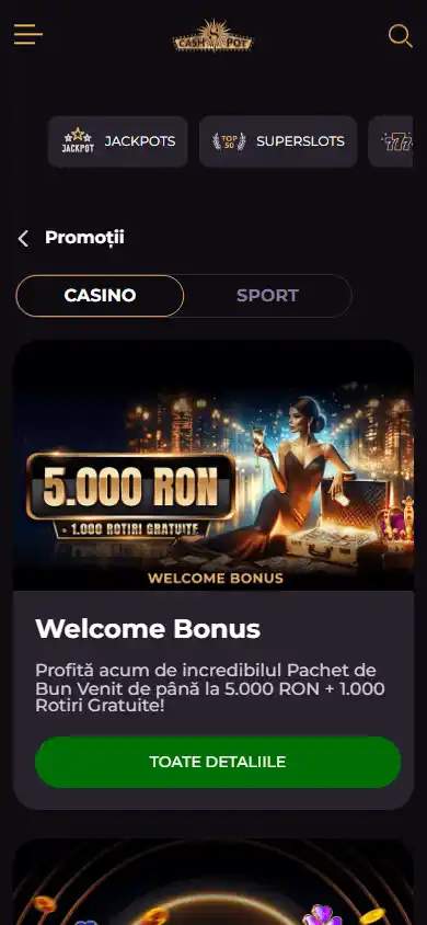 CashPot Casino screenshot 6
