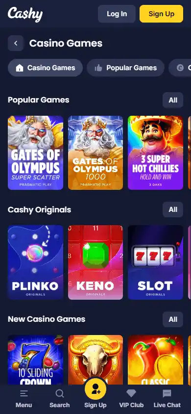 Cashy Casino screenshot 5
