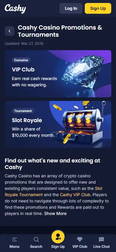 Cashy Casino screenshot 6