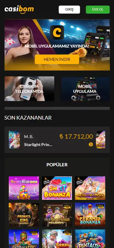 Casibom Casino screenshot 2