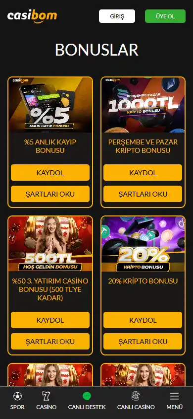 Casibom Casino screenshot 6