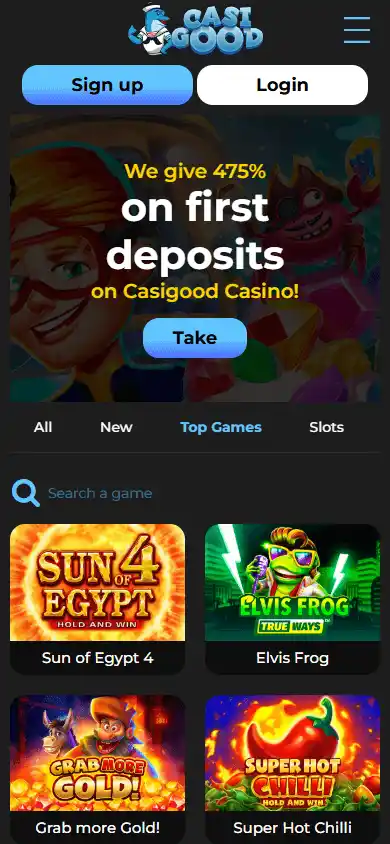 Casigood Casino screenshot 4