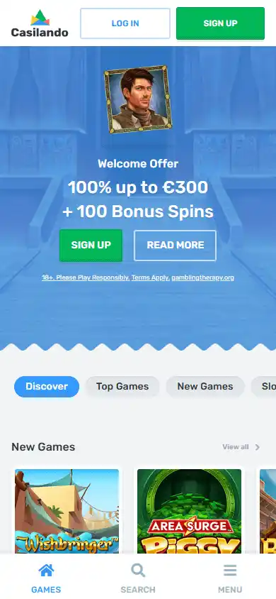 Casilando Casino screenshot 3