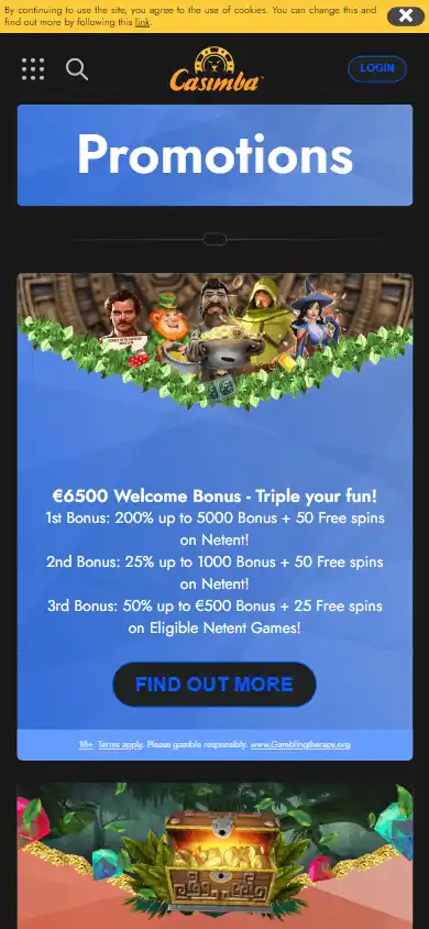 Casimba Casino screenshot 6