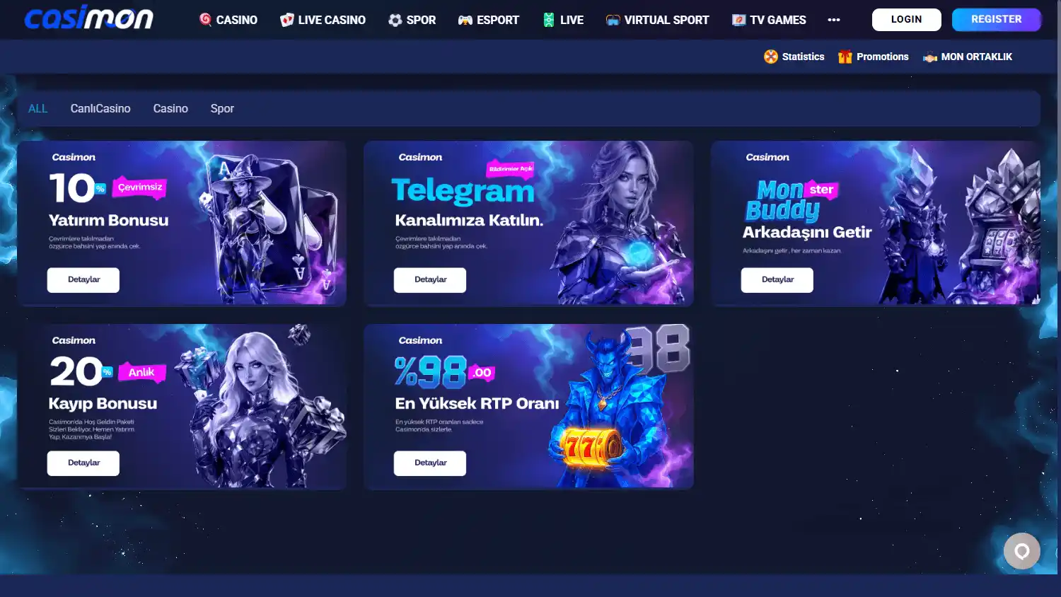 Casimon Casino screenshot 3