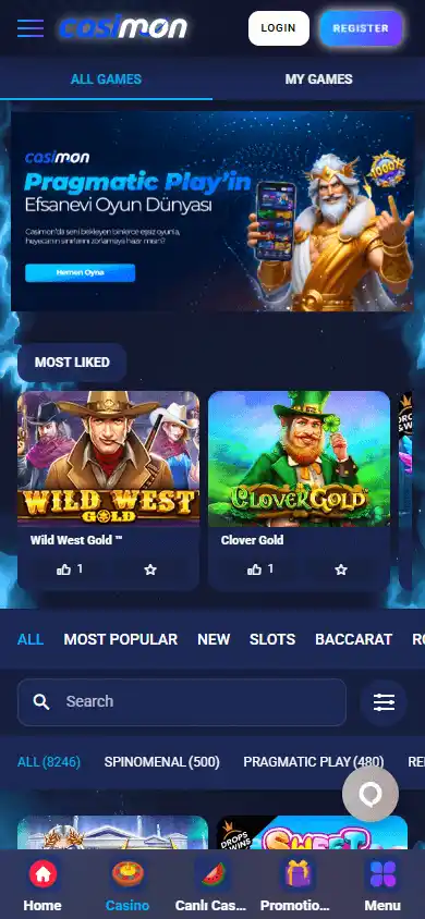 Casimon Casino screenshot 5